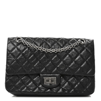 Chanel Aged Calfskin Quilted 2.55 Reissue 225 Flap Black 1 of 10