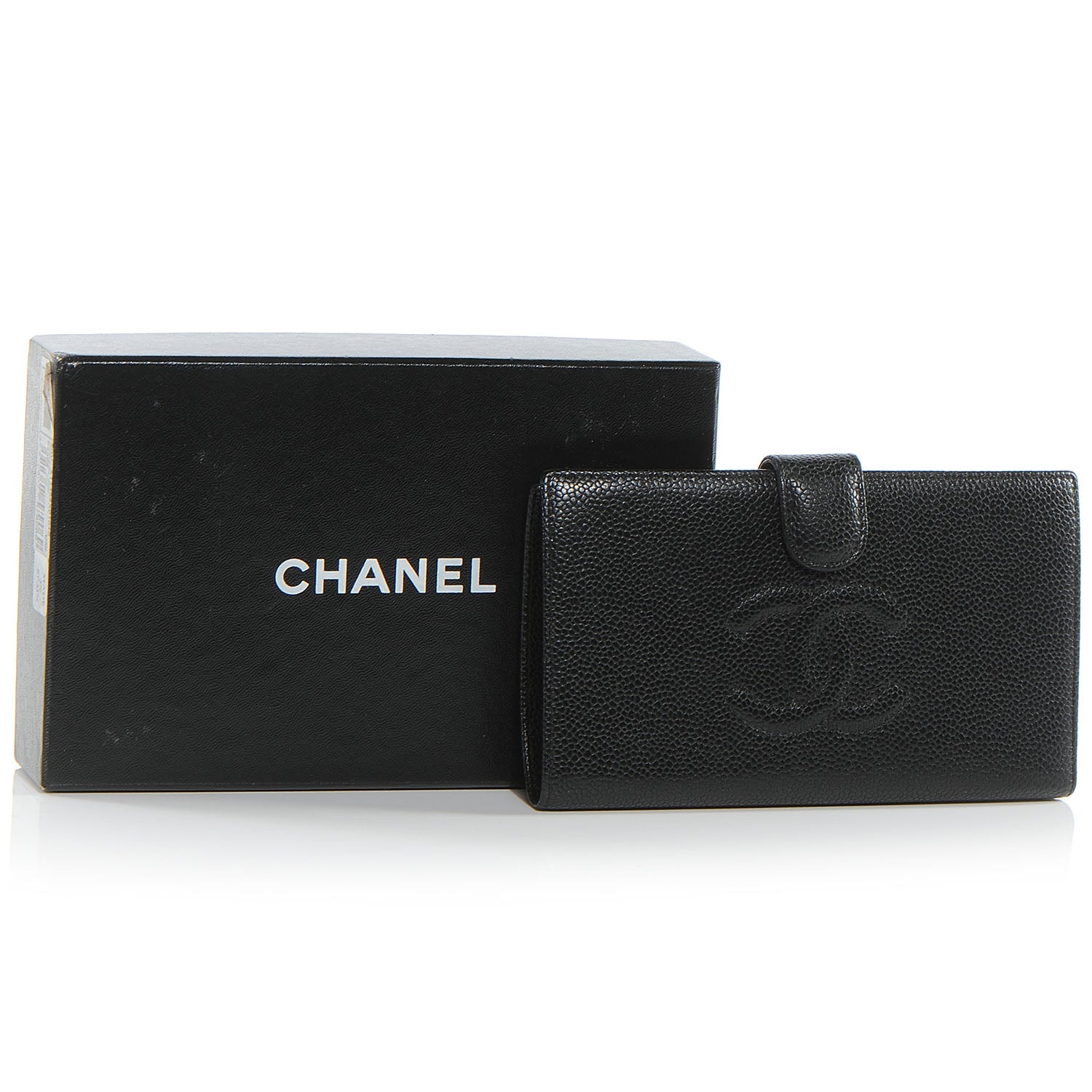 Chanel Caviar CC Wallet Black 5 of 9