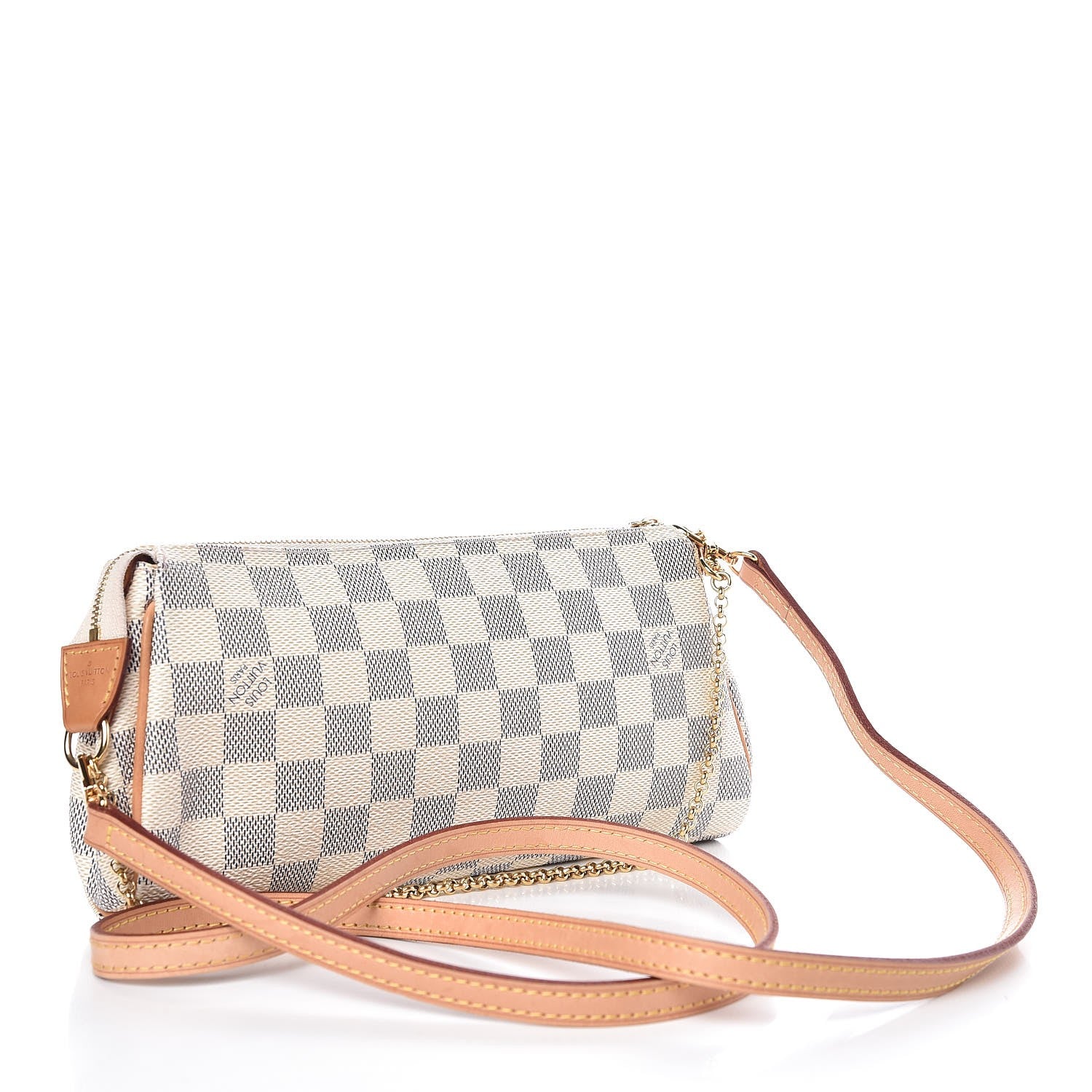 Louis Vuitton Damier Azur Eva Clutch 3 of 9