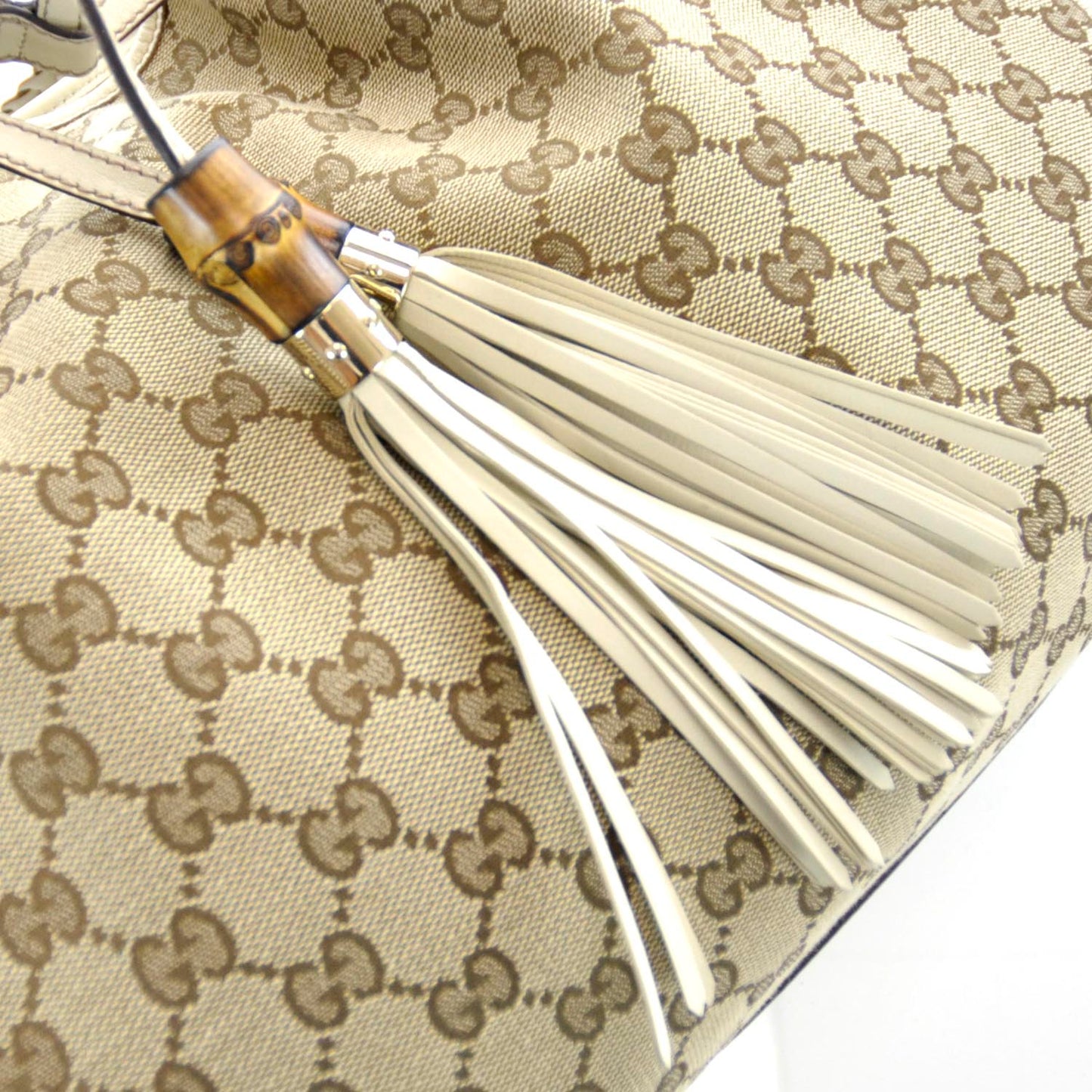 Monogram Peggy Braided Handles Tote