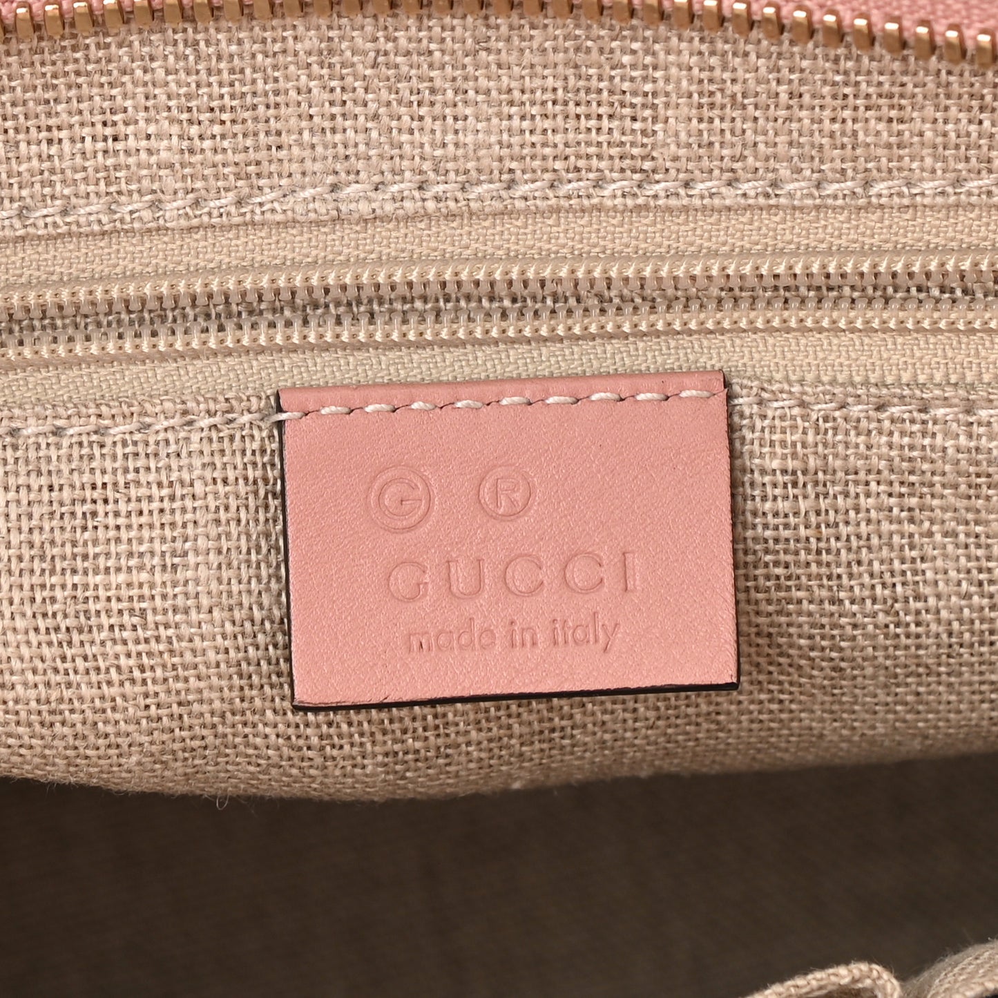 Microguccissima Small Bree Tote Soft Pink