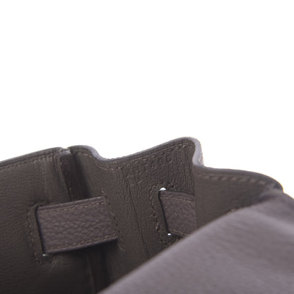 Hermes Togo Kelly Retourne 28 Etain 8 of 13