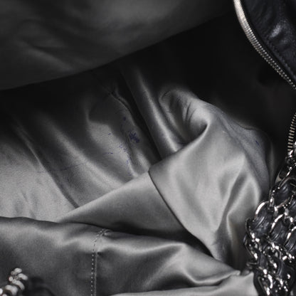 Chanel Lambskin Large Rock and Chain Hobo Black 5 of 7