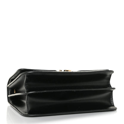 Burberry Calfskin Monogram Embossed Medium TB Chain Bag Black 4 of 10