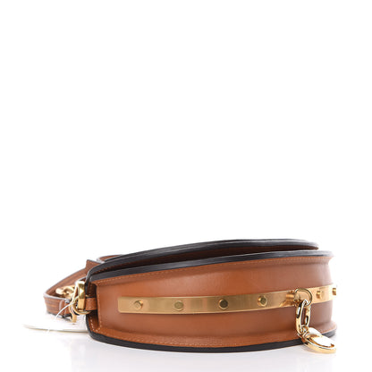 Chloe Calfskin Small Nile Bracelet Minaudiere Bag Caramel 4 of 8
