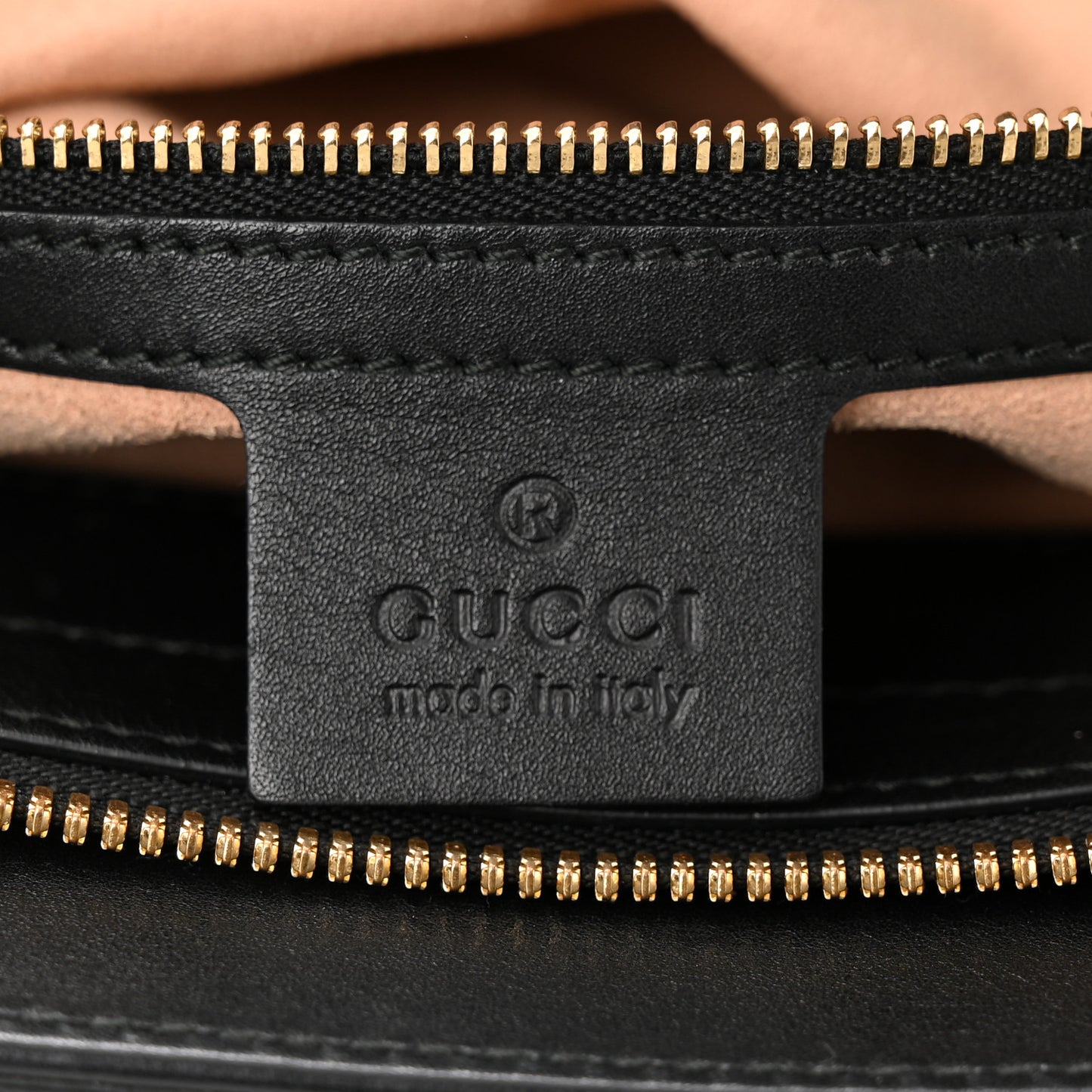 Guccissima Signature Medium Shoulder Tote Bag Black