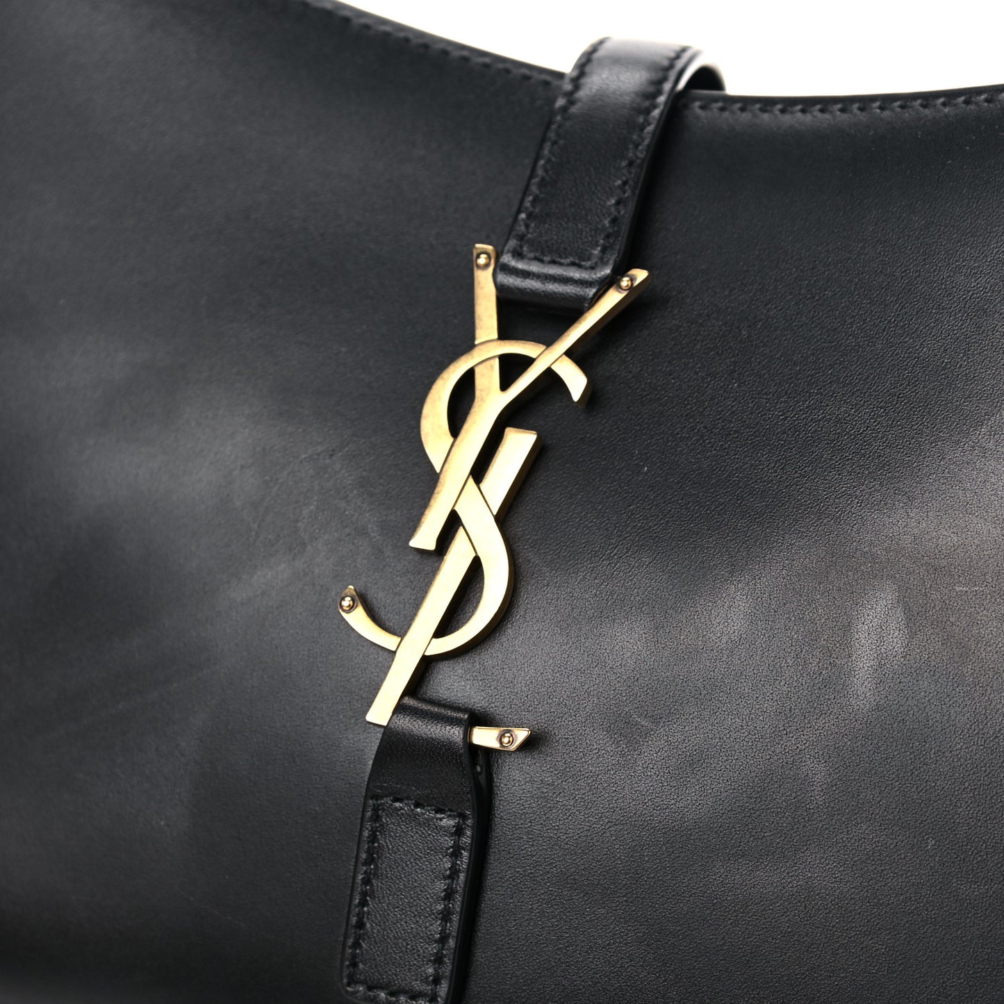 Smooth Calfskin Le 5 A 7 Hobo Black
