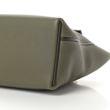 Hermes Taurillon Maurice 24/24 29 Vert Olive Ver Bronze 10 of 11