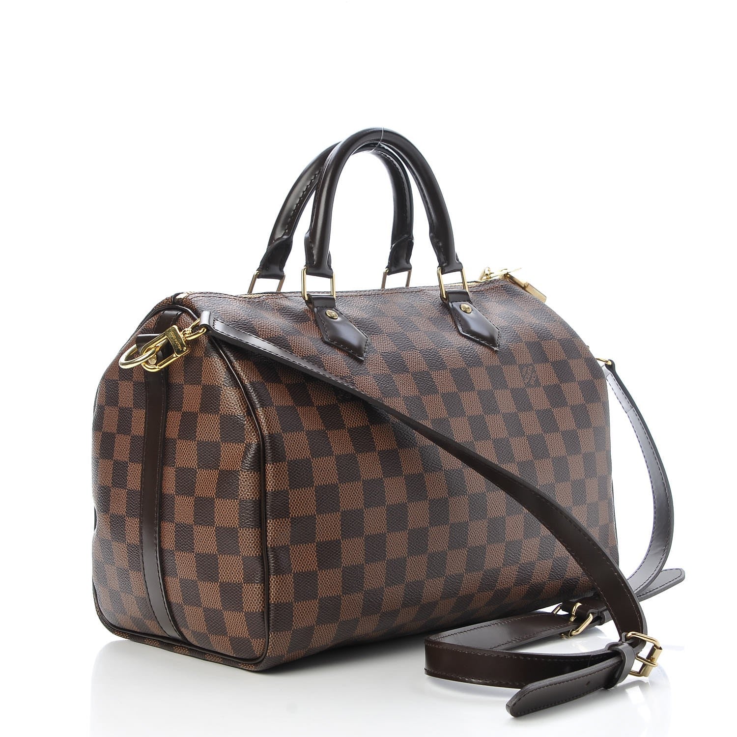 Louis Vuitton Damier Ebene Speedy Bandouliere 30 3 of 8