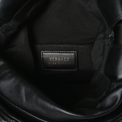 Versace Nappa Quilted Medusa Bucket Bag Black 6 of 15