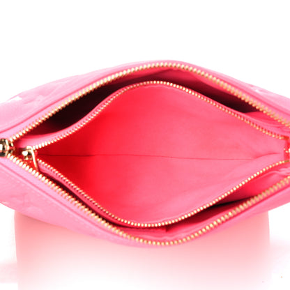 Louis Vuitton Calfskin Embossed Monogram Coussin BB Rose Fluo 5 of 9