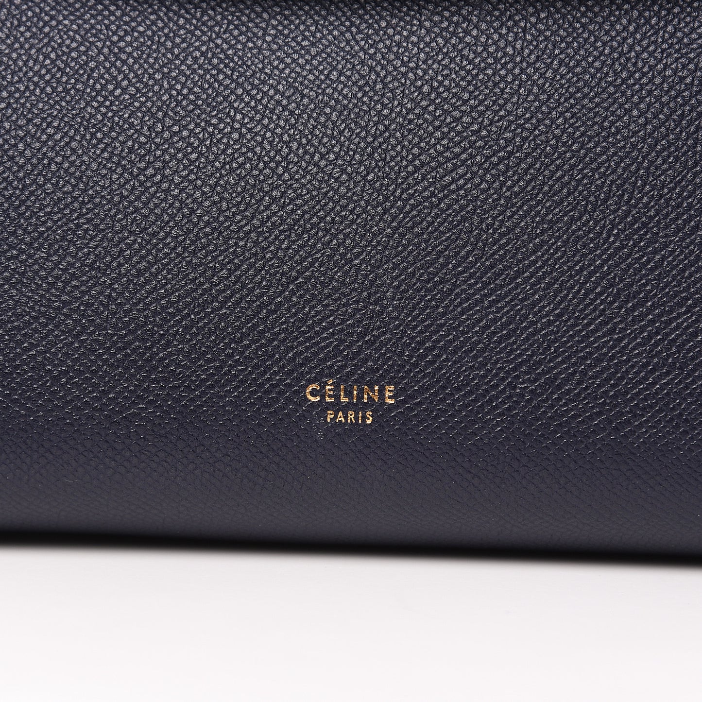 Baby Grained Calfskin Micro Belt Bag Midnight