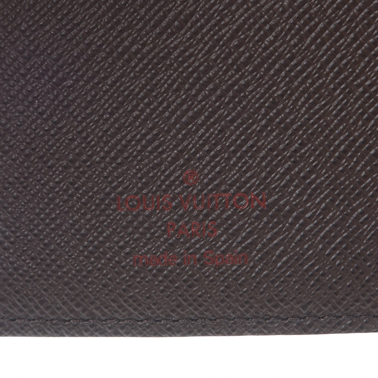 Damier Ebene Small Ring Agenda Cover