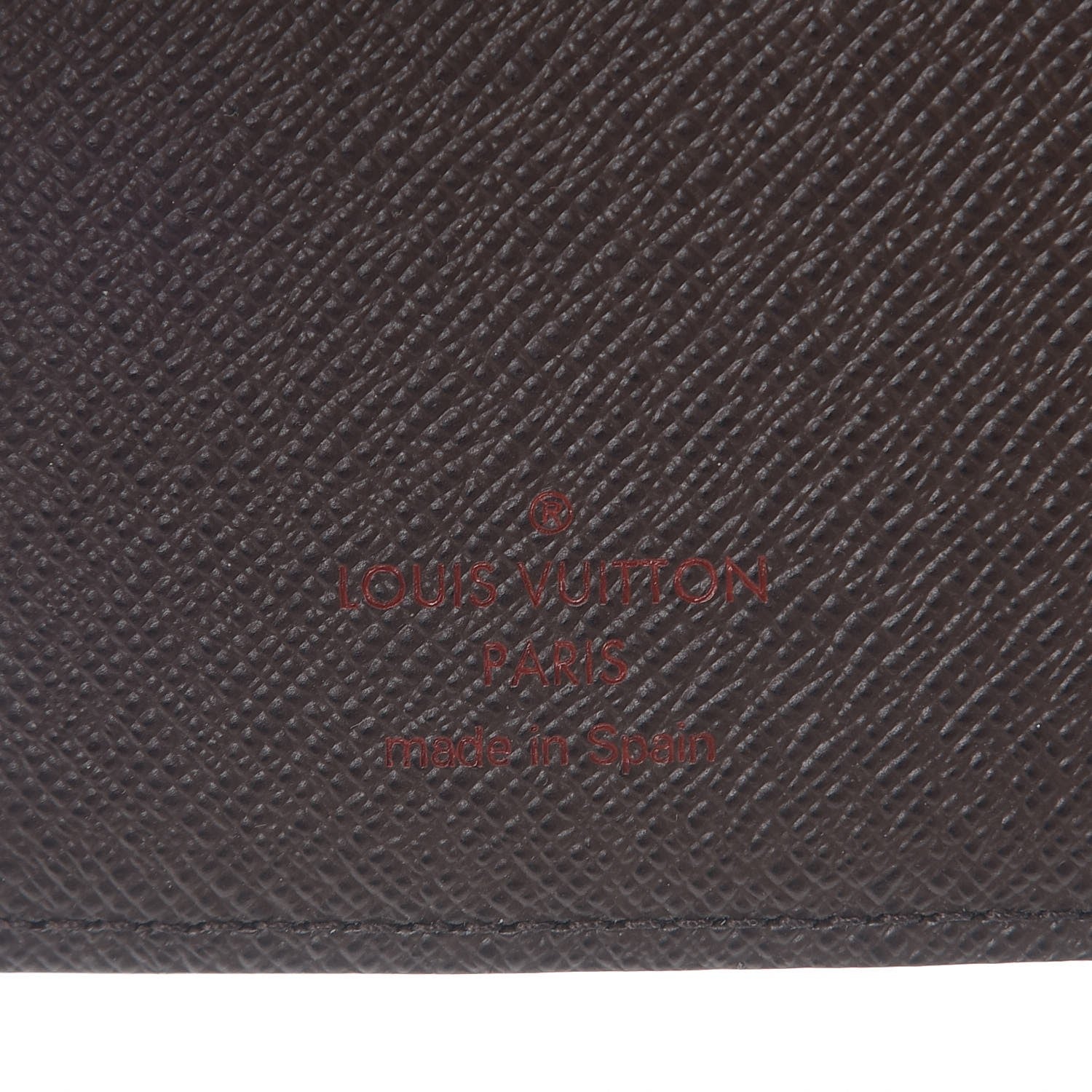 Louis Vuitton Damier Ebene Small Ring Agenda Cover 6 of 8