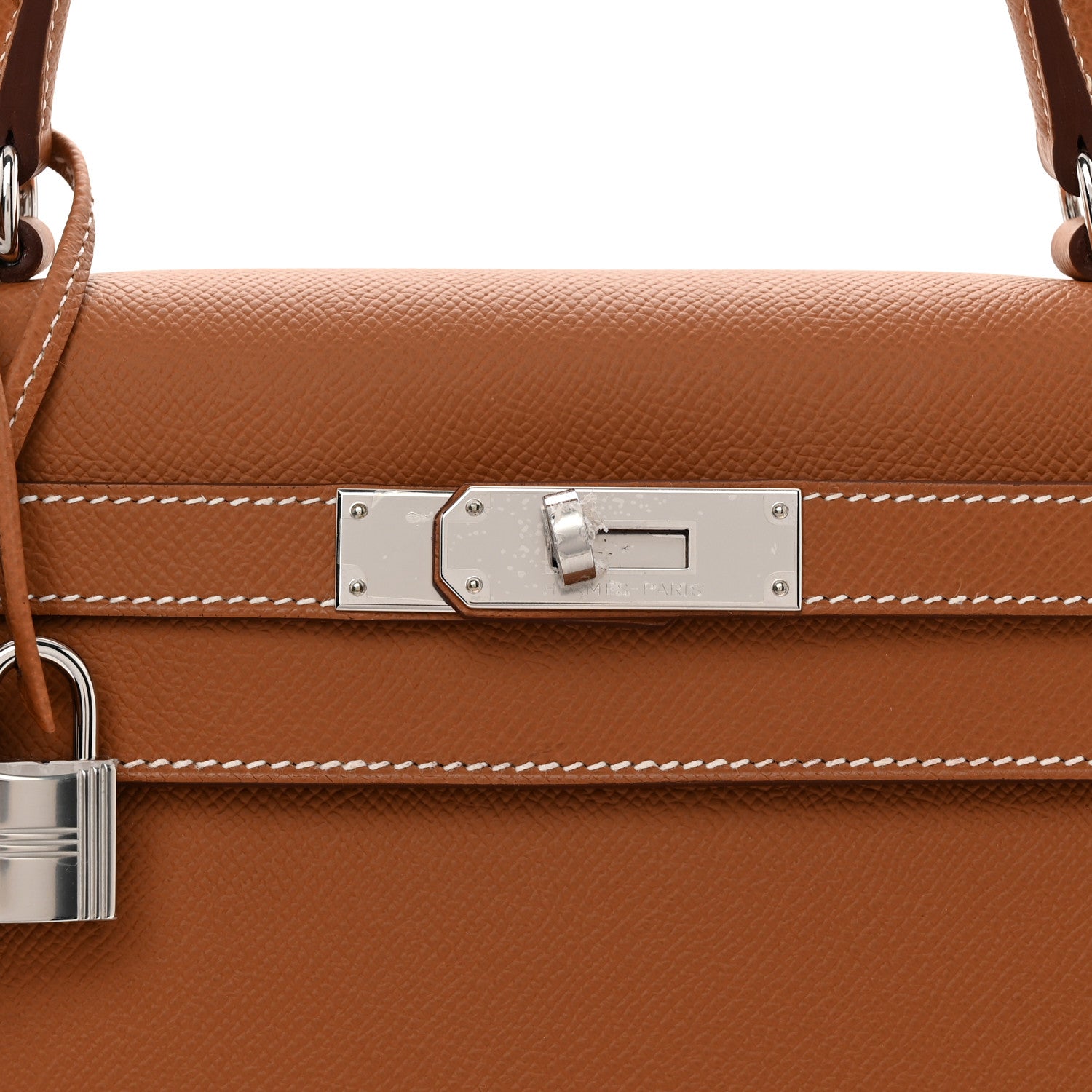 Hermes Epsom Kelly Sellier 28 Gold 8 of 10