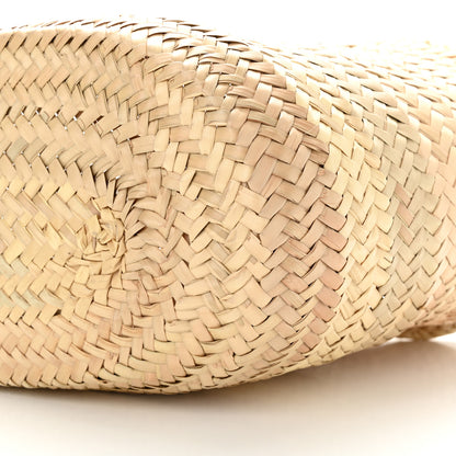 Celine Raffia Calfskin Triomphe Teen Panier Vintage Pink 9 of 9