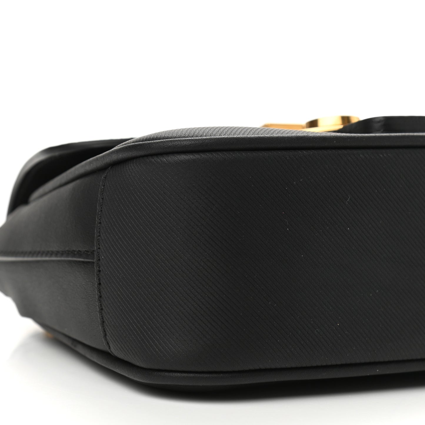 Trench Calfskin Mini DK88 Top Handle Bag Black