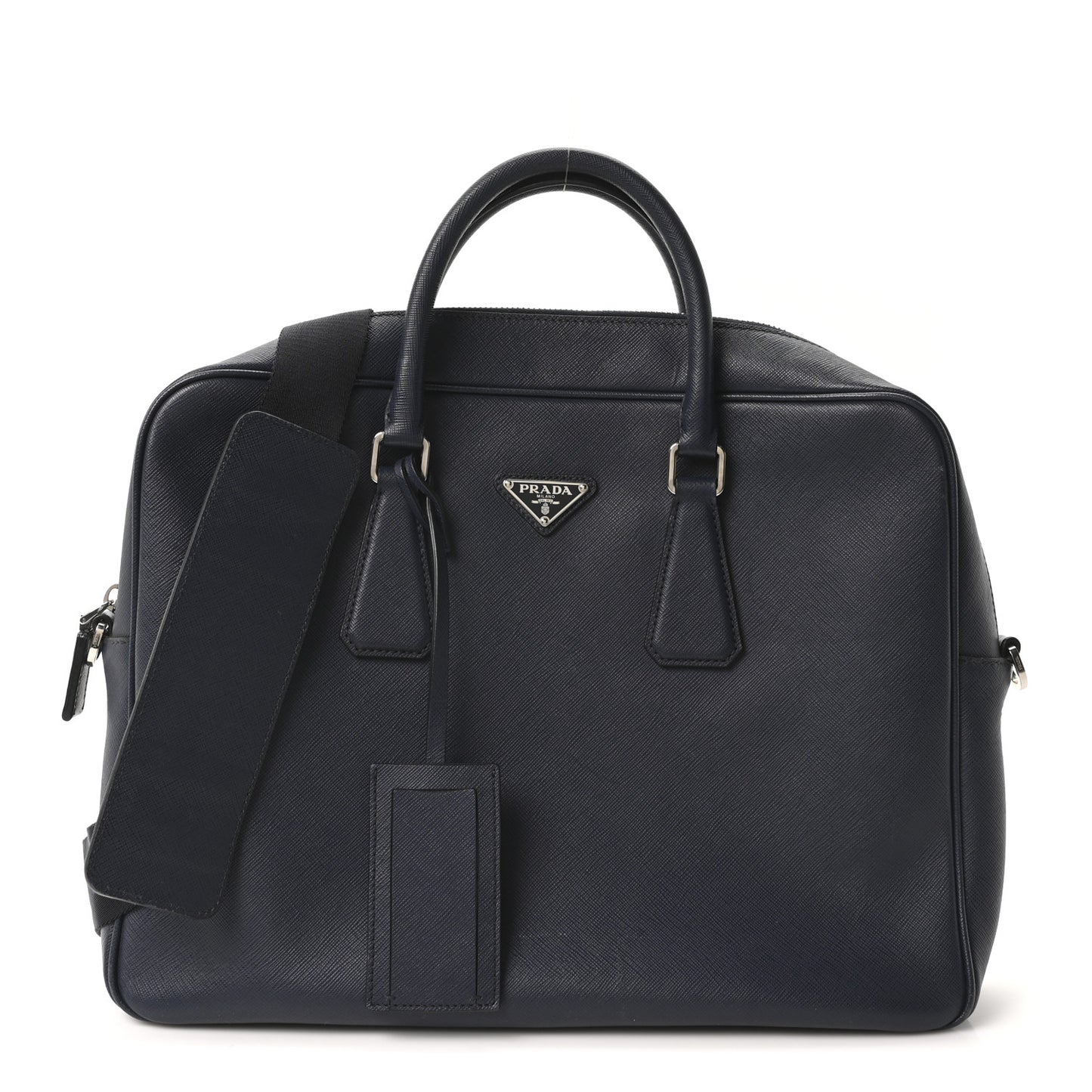 Saffiano Travel Briefcase Bluette