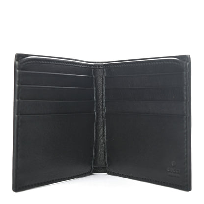 Gucci Smooth Calfskin XL Bi-Fold Wallet Black 5 of 7