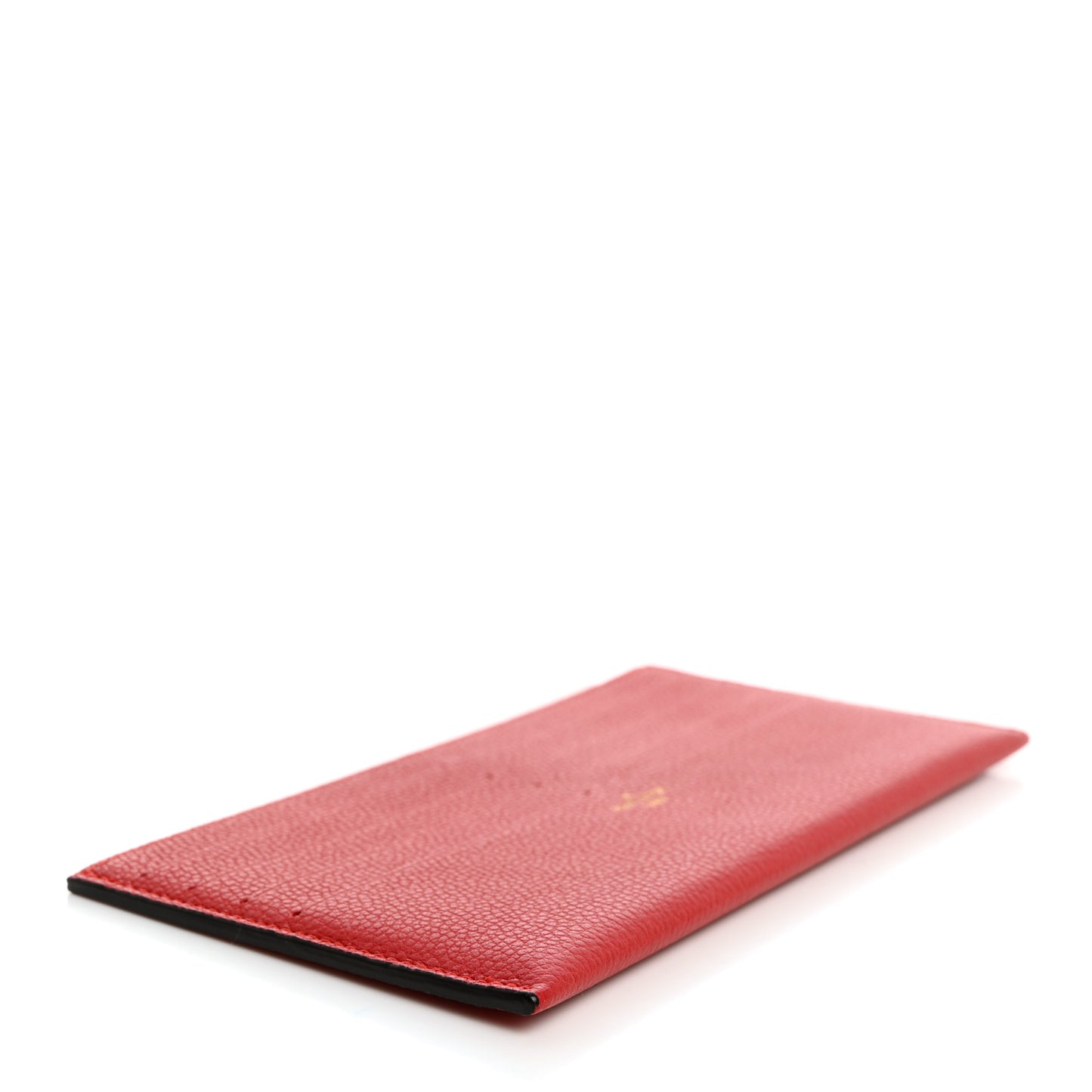 Calfskin Felicie Card Holder Insert Scarlet