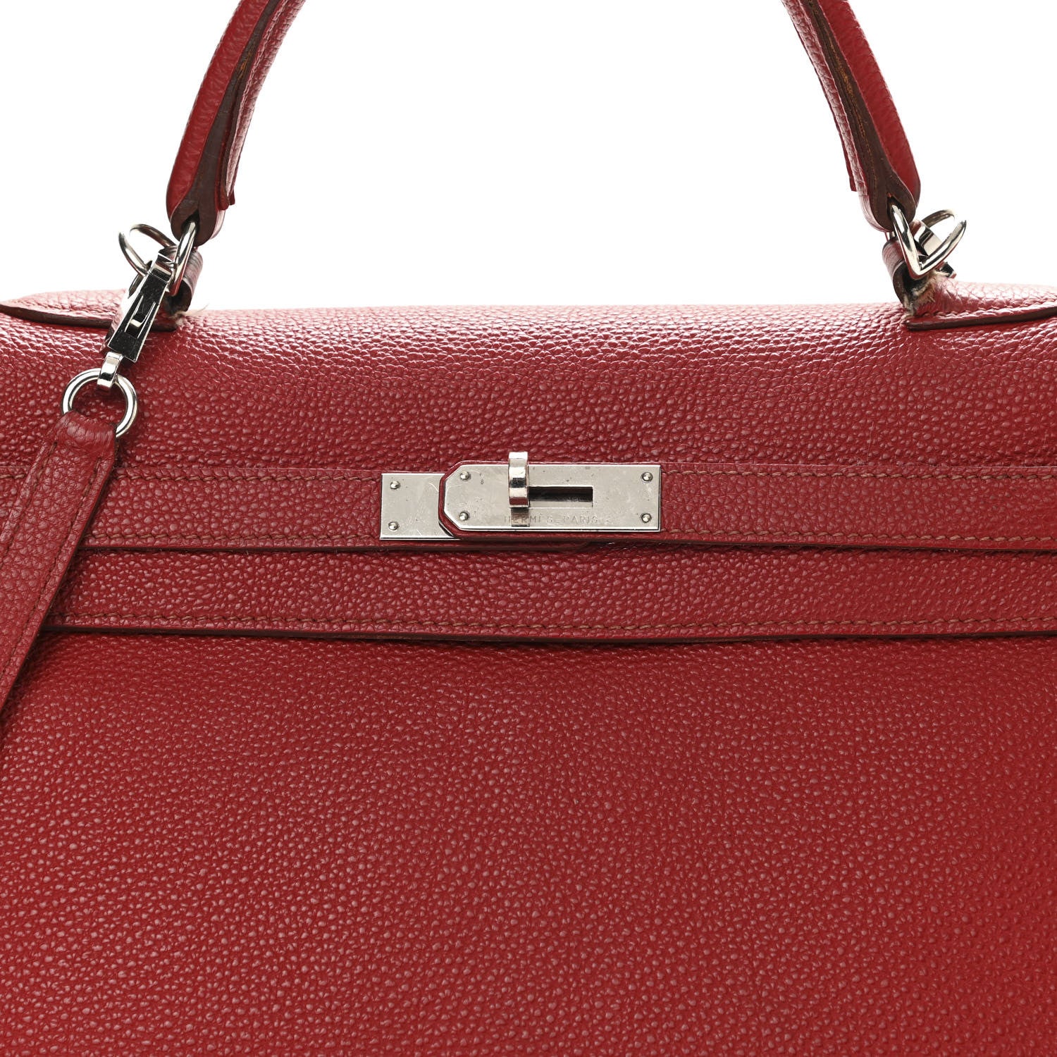 Hermes Togo Kelly Retourne 35 Rouge Garance 8 of 23