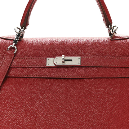 Hermes Togo Kelly Retourne 35 Rouge Garance 8 of 23