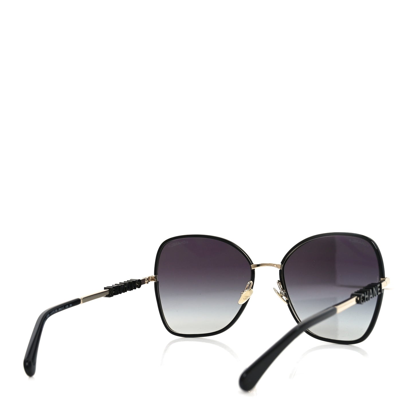 Metal Butterfly Sunglasses 4283 Black