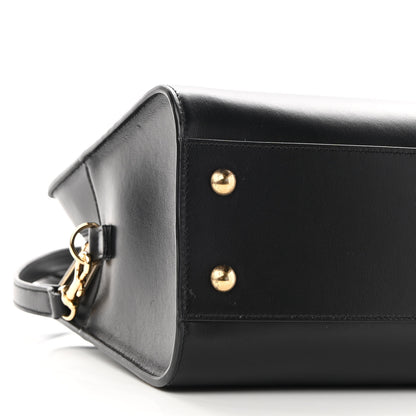 Saint Laurent Calfskin Monogram Baby Cabas Black 8 of 8