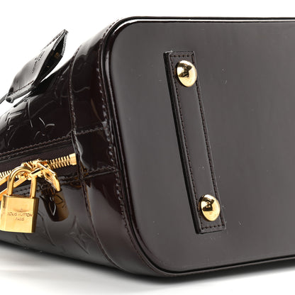 Louis Vuitton Vernis Alma PM Amarante 7 of 8