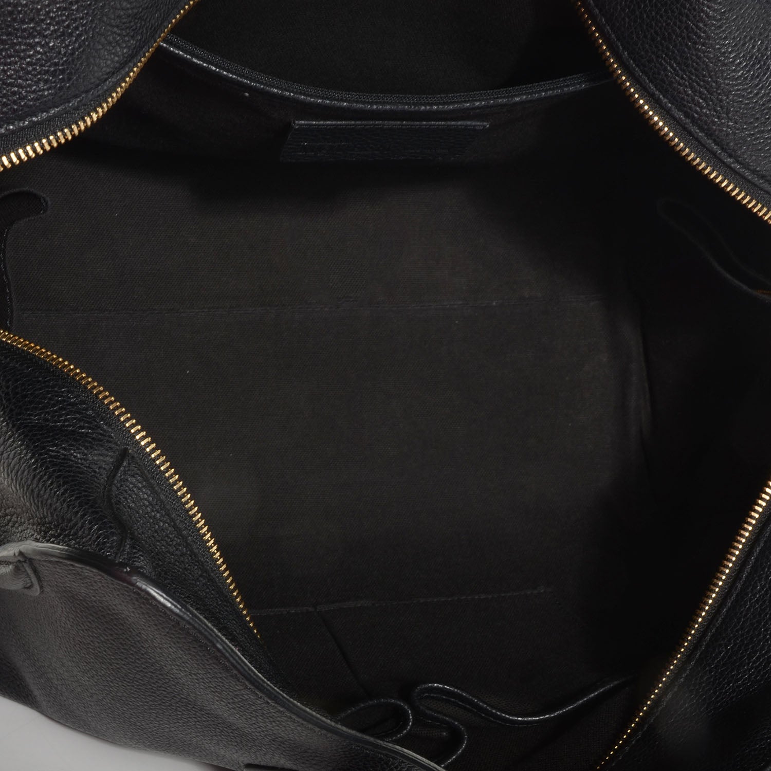 Alexander McQueen Pebbled Leather Skull Padlock Tote Black 5 of 10