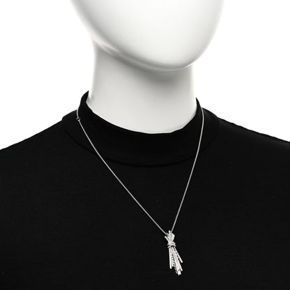 David Yurman Sterling Silver Diamond Angelika Flair Pave Pendant Necklace 2 of 4