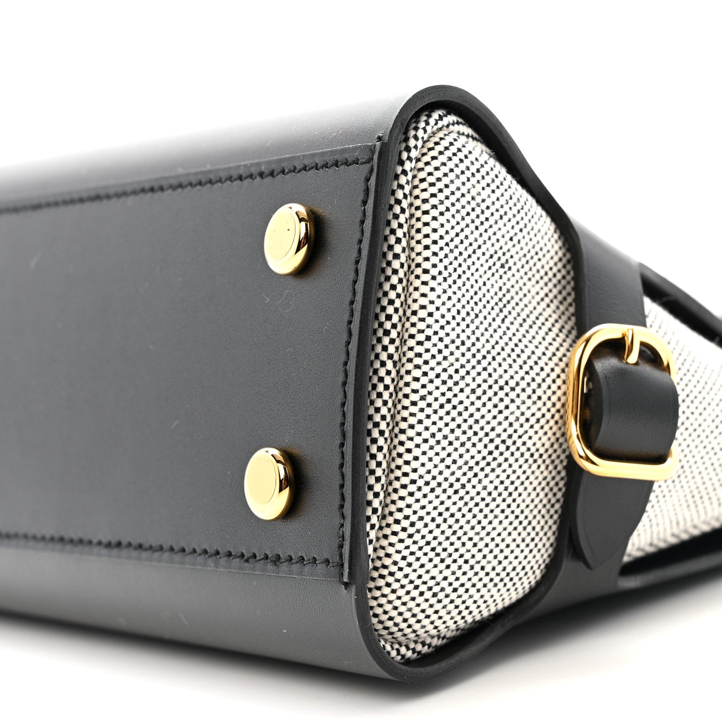 Vache Hunter Swift H Canvas Tablier Sellier Black Ecru