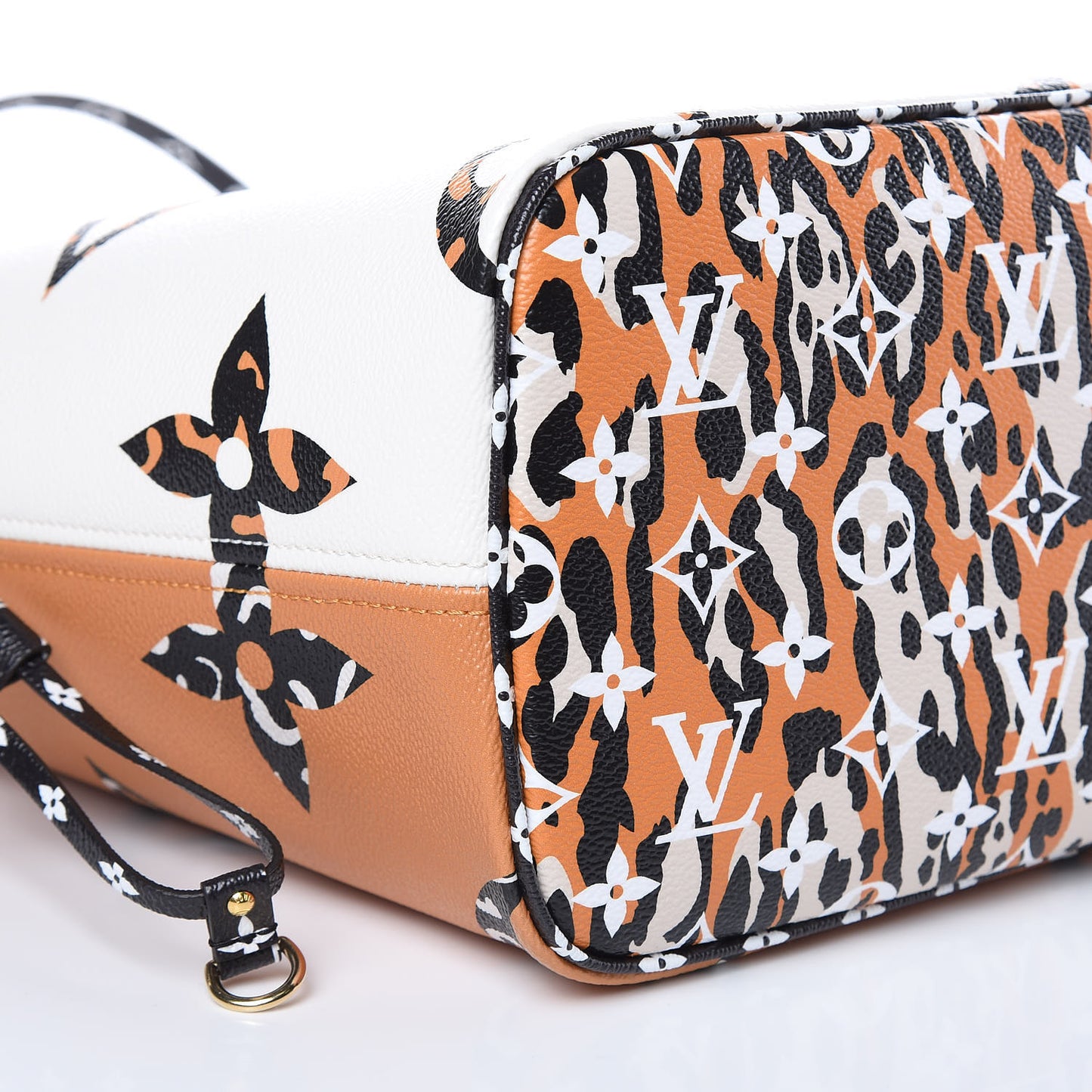 Monogram Giant Jungle Neverfull MM Ivory
