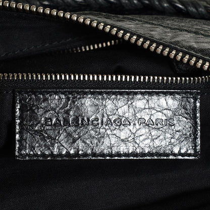 Balenciaga Chevre Giant 21 Silver Hardware Day Hobo Black 11 of 12
