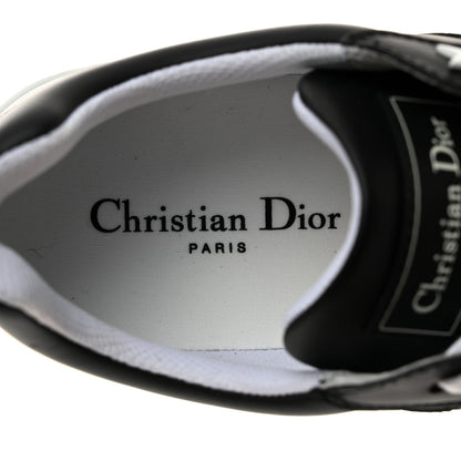 Christian Dior Calfskin Dior Star Ors Low Top Sneakers 39.5 Black 6 of 9