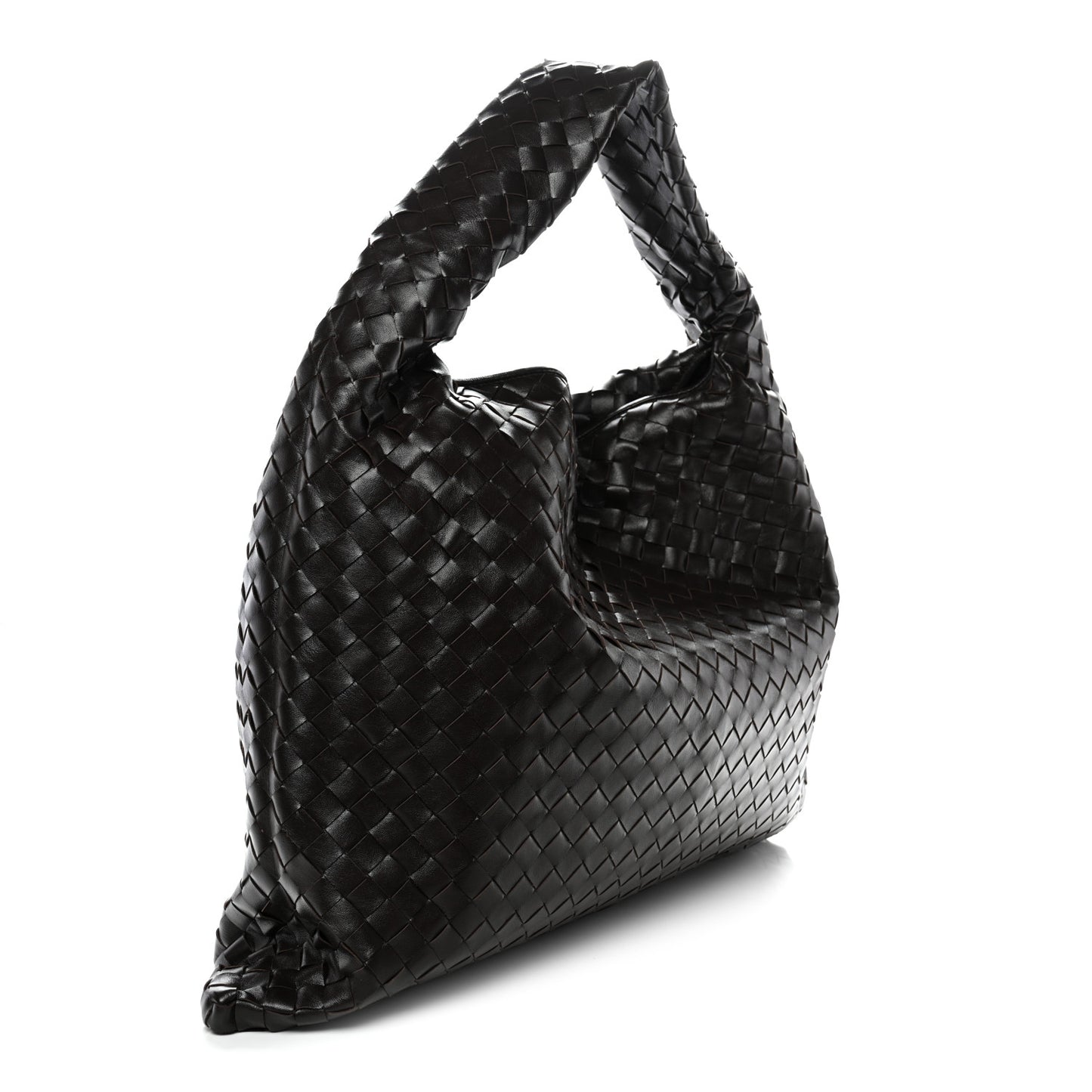 Calfskin Intrecciato Large Hop Fondant