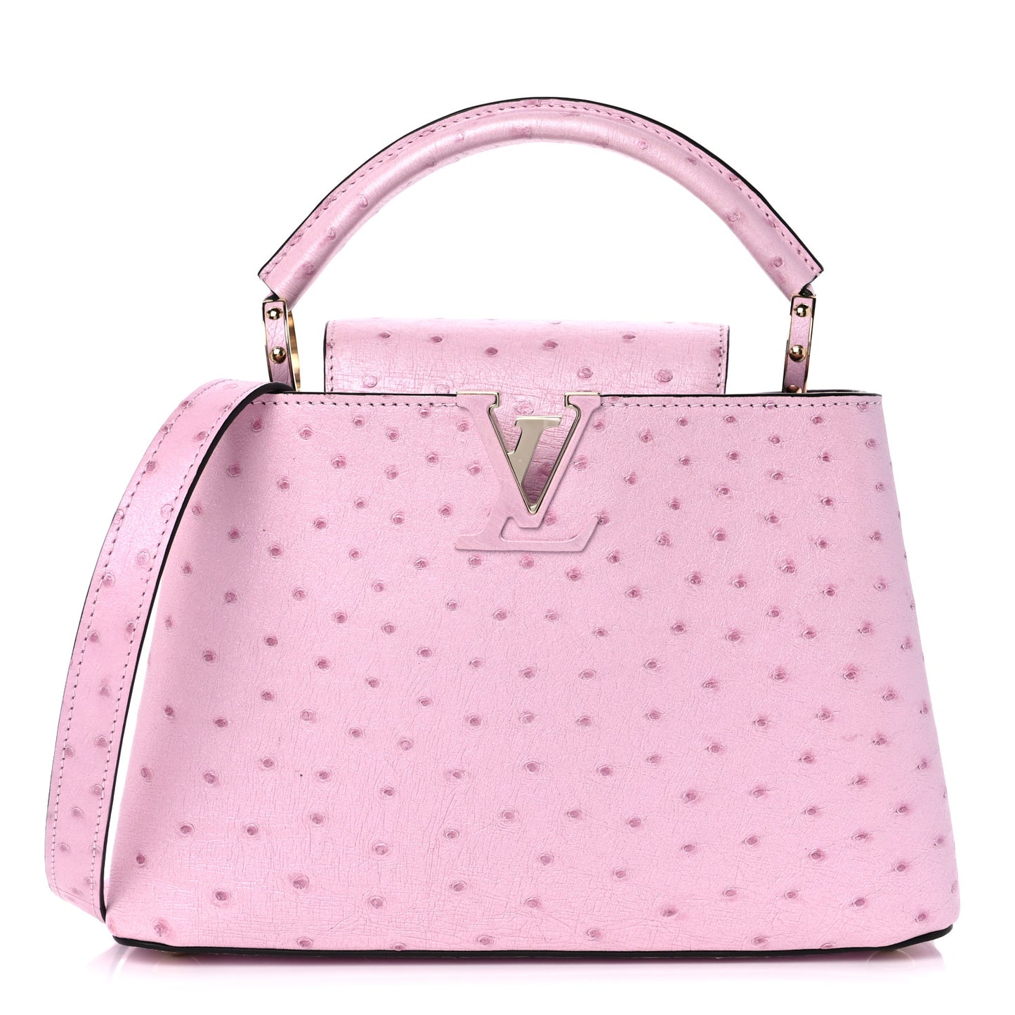 Ostrich Capucines BB Pear