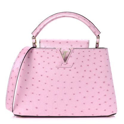 Louis Vuitton Ostrich Capucines BB Pear 1 of 8
