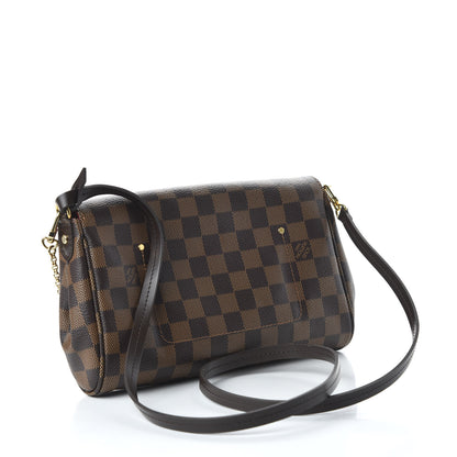 Louis Vuitton Damier Ebene Favorite MM 3 of 9