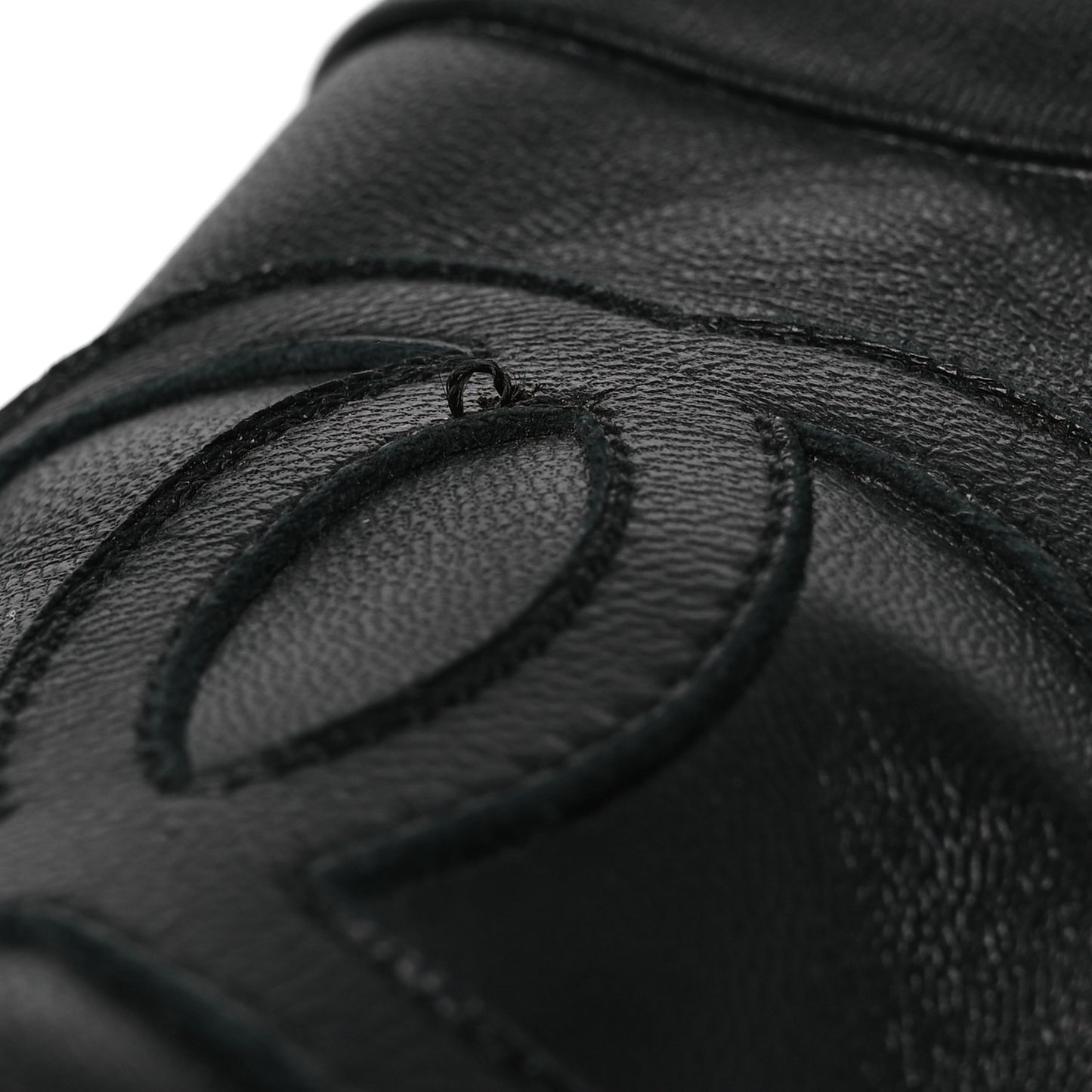 Lambskin CC Espadrilles 39 Black