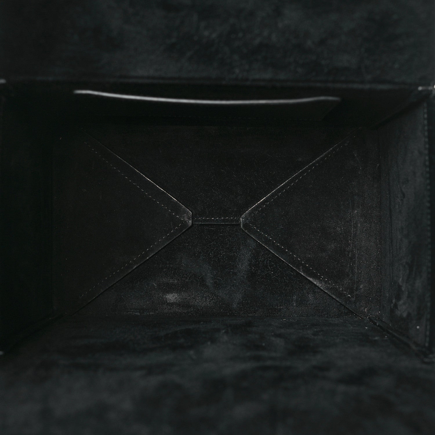 Saint Laurent Calfskin Monogram Take Away Box Black 5 of 10