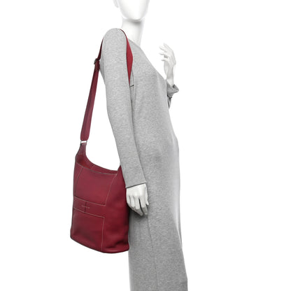 Hermes Taurillon Clemence Sac Good News GM Rubis 2 of 14