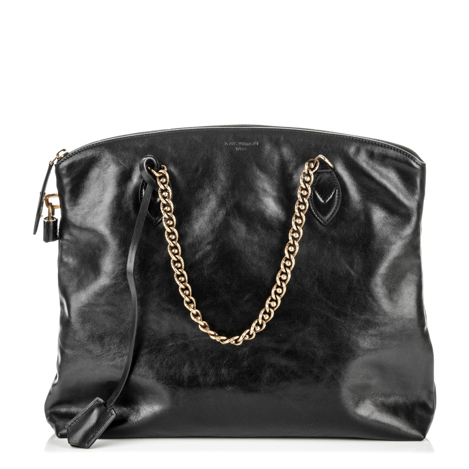 Louis Vuitton Cuir Boudoir Lockit Chain Black 1 of 6