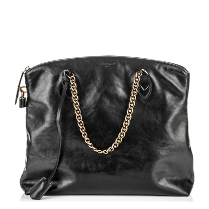 Louis Vuitton Cuir Boudoir Lockit Chain Black 1 of 6