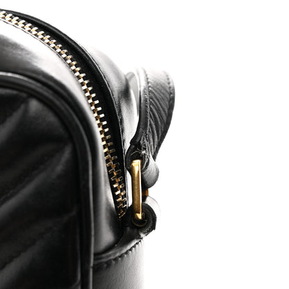 Saint Laurent Calfskin Matelasse Monogram Lou Camera Bag Black 12 of 12