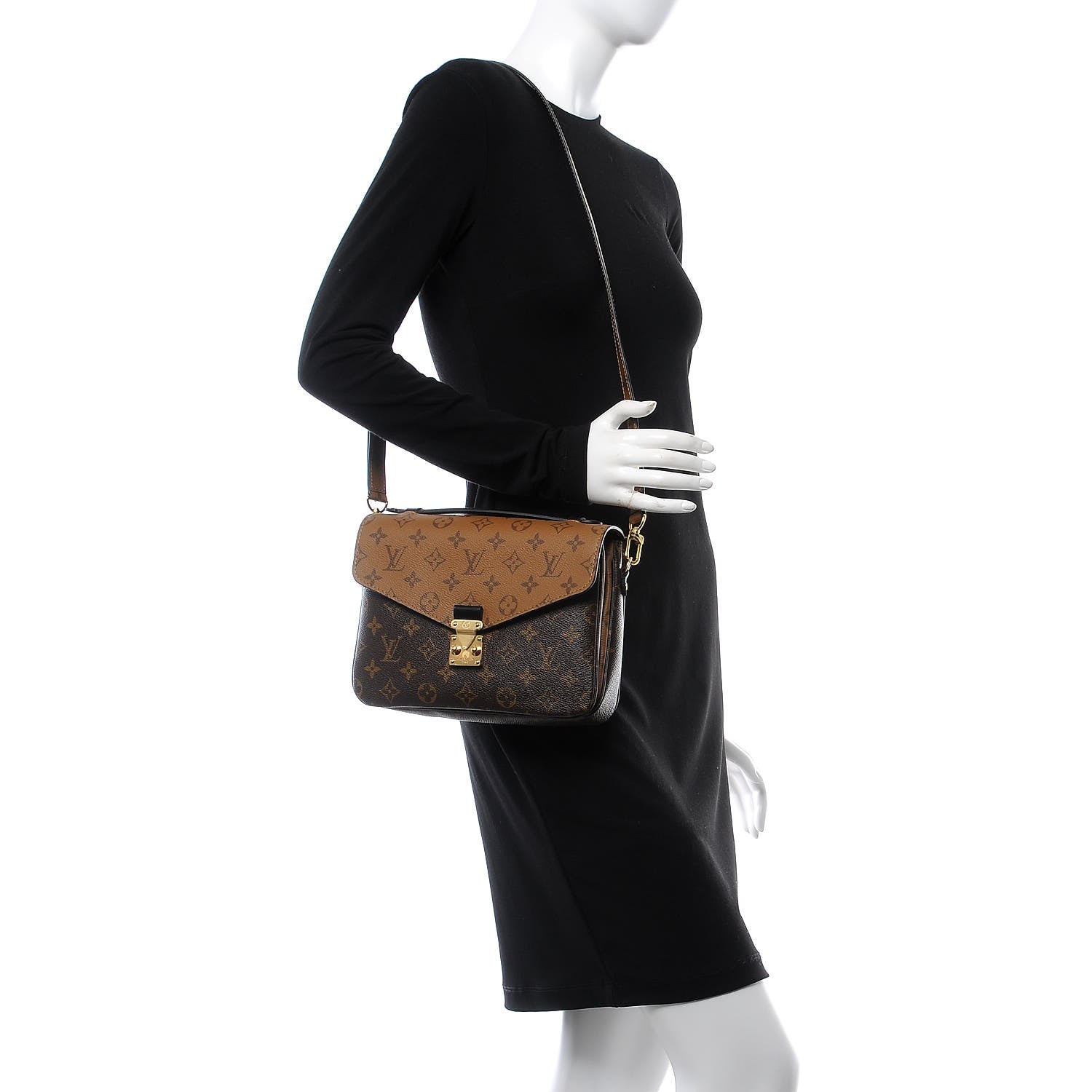 Louis Vuitton Reverse Monogram Pochette Metis 2 of 8