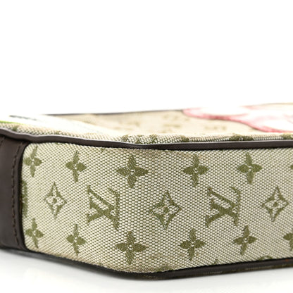 Louis Vuitton Mini Monogram Conte de Fees Mushroom Pochette Kaki 9 of 11