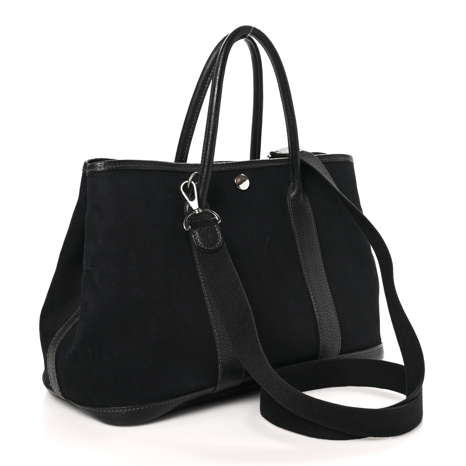 Hermes Toile Buffle Garden Party 30 TPM Black 3 of 11