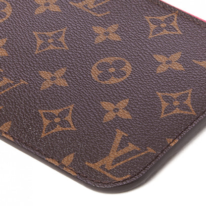 Louis Vuitton Monogram Neverfull PM Pochette Fuchsia 4 of 7