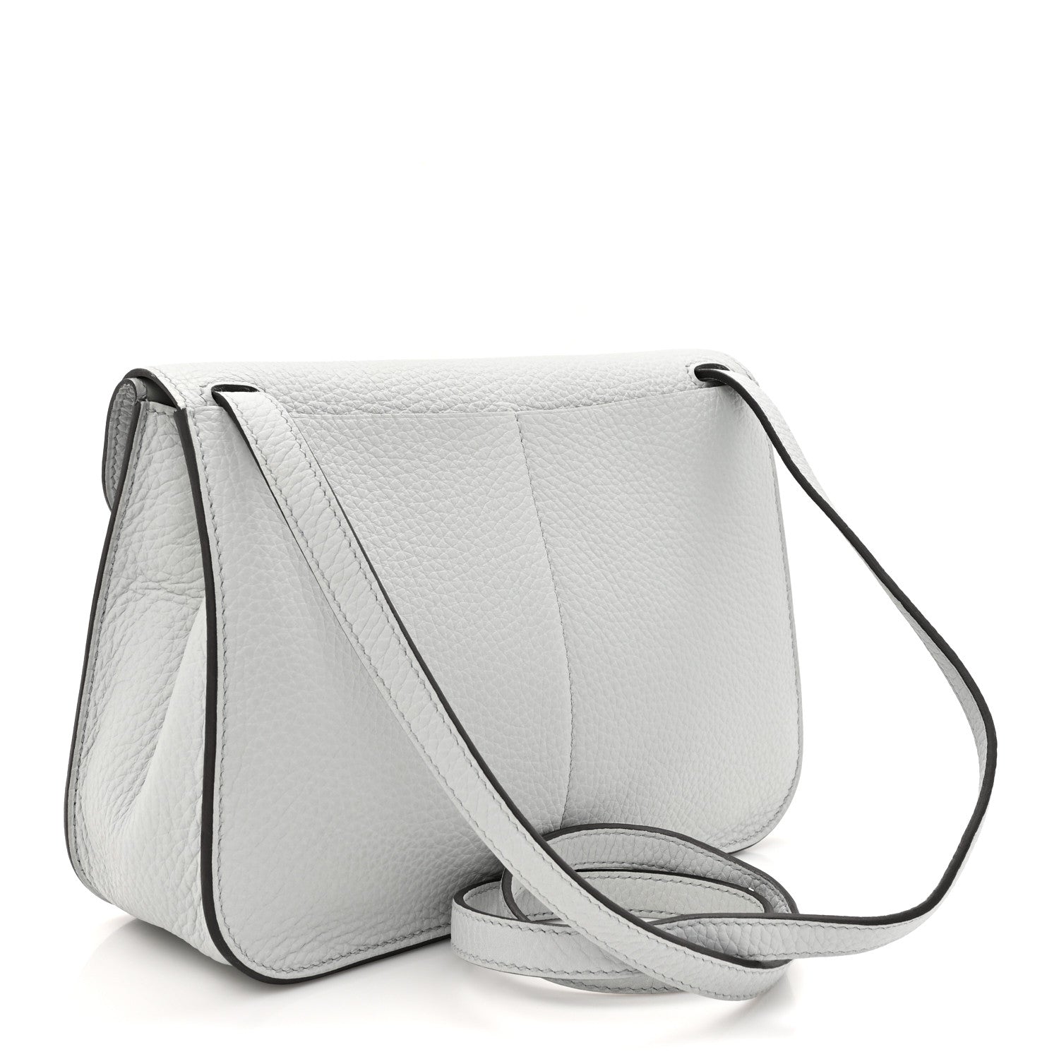 Hermes Taurillon Clemence Halzan 25 Halzan Bleu Pale 1723299